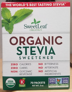 Stevia - Sweetener Packets (SweetLeaf)